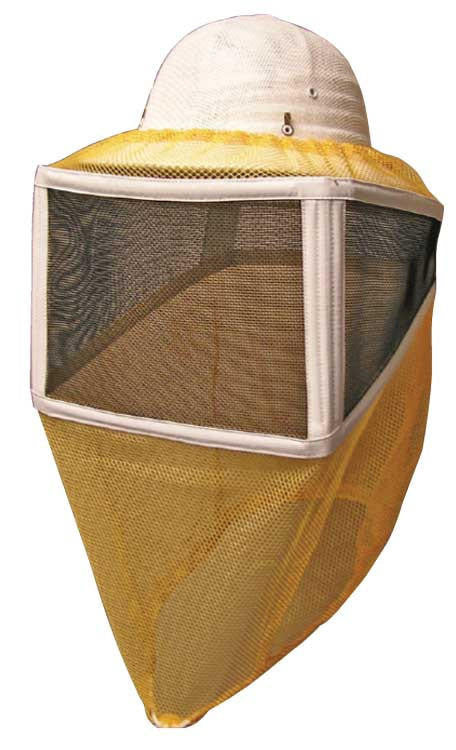 Nylon Square Folding Veil w/elastic