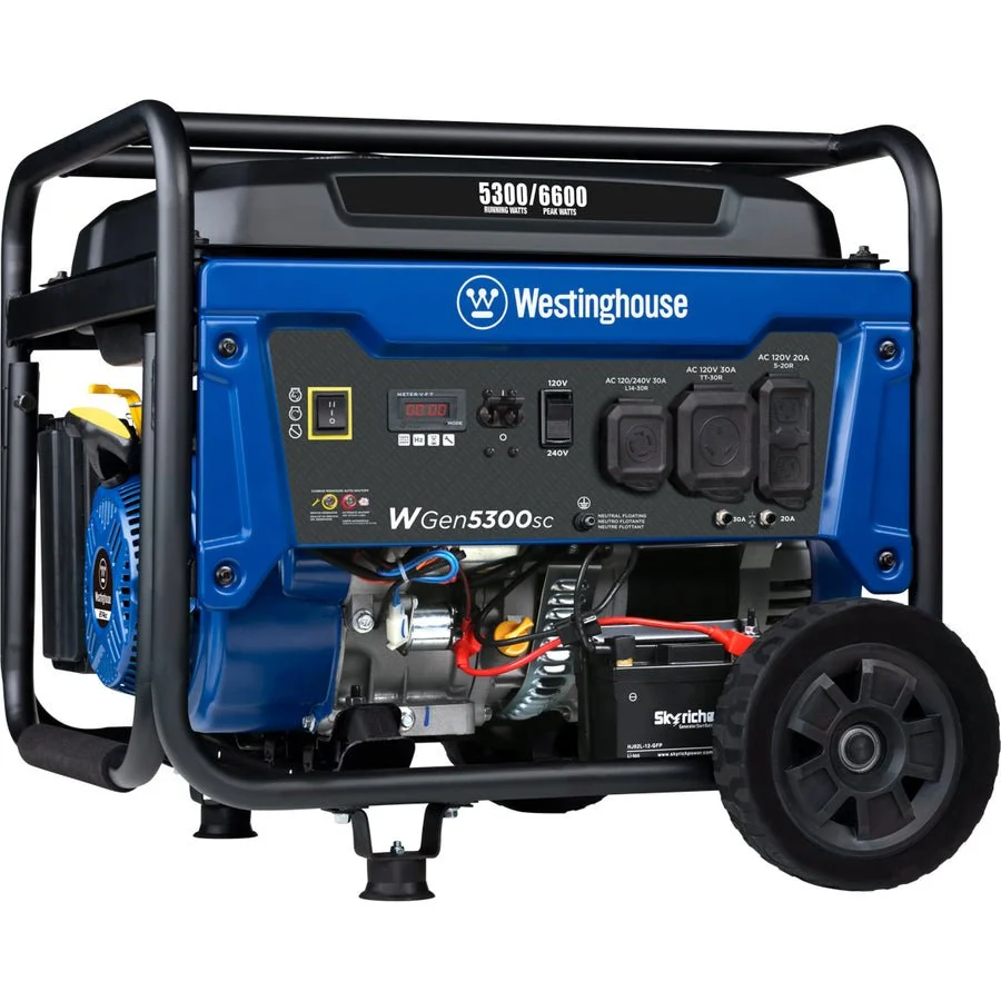 1-306 WGen5300sc Generator with CO Sensors. - Image 1