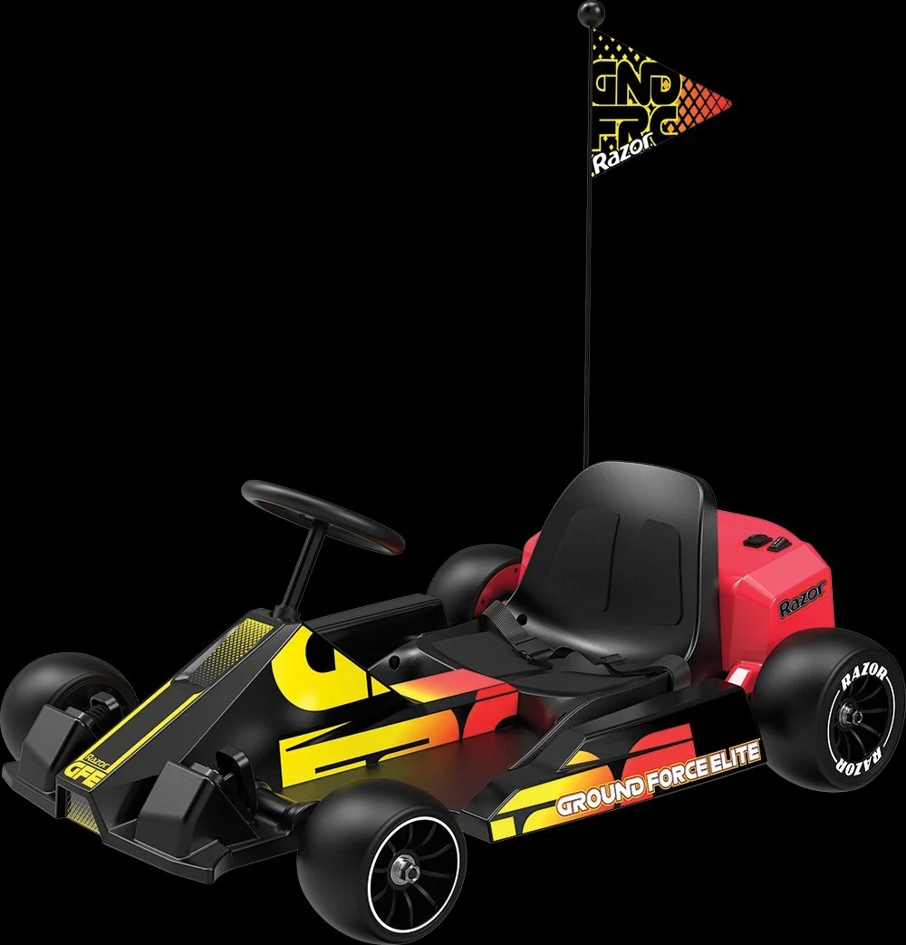 1-332 Razor Ground Force Elite Electric Go Karts. - Image 1