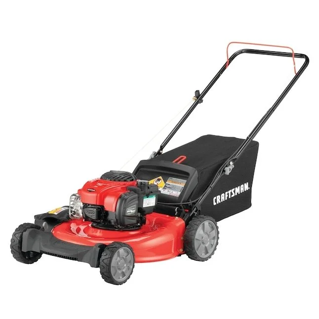 1-374 CRAFTSMAN M110 140-cc 21-in Push Gas Lawn Mowers. - Image 1