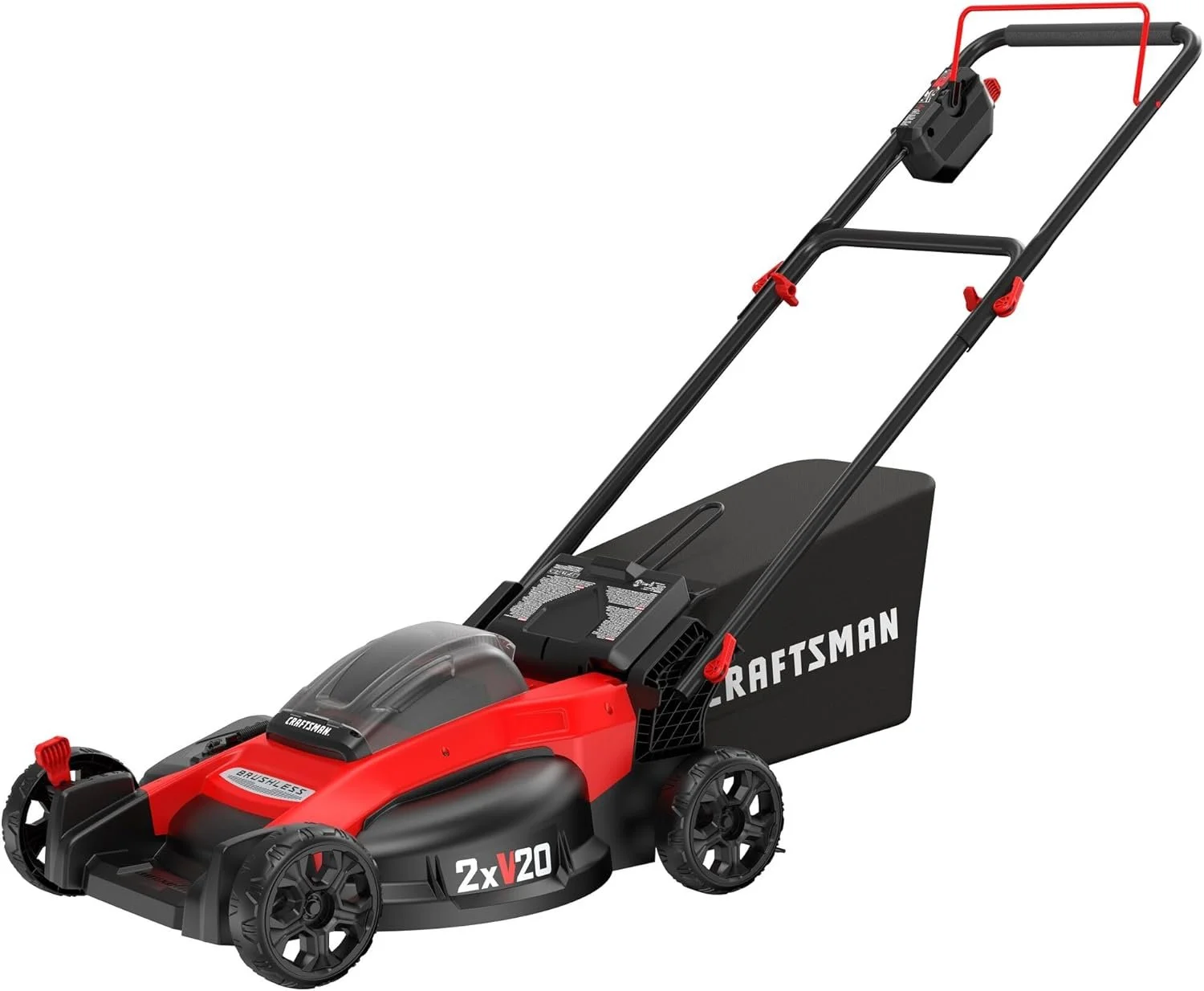 1-380 CRAFTSMAN V20 Lawn Mower, Push Mowers. - Image 1