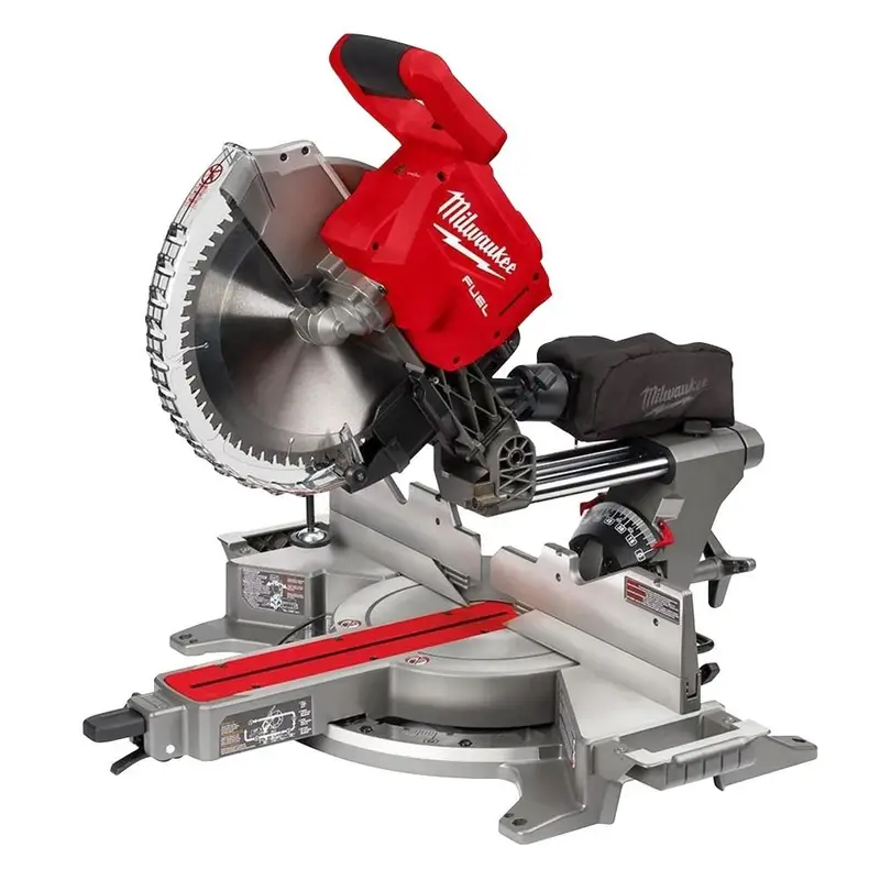 ee Milwaukee 18V Lithium-Ion Brushless Cordless 12 in. Dual Bevel Sliding Compound - Image 1