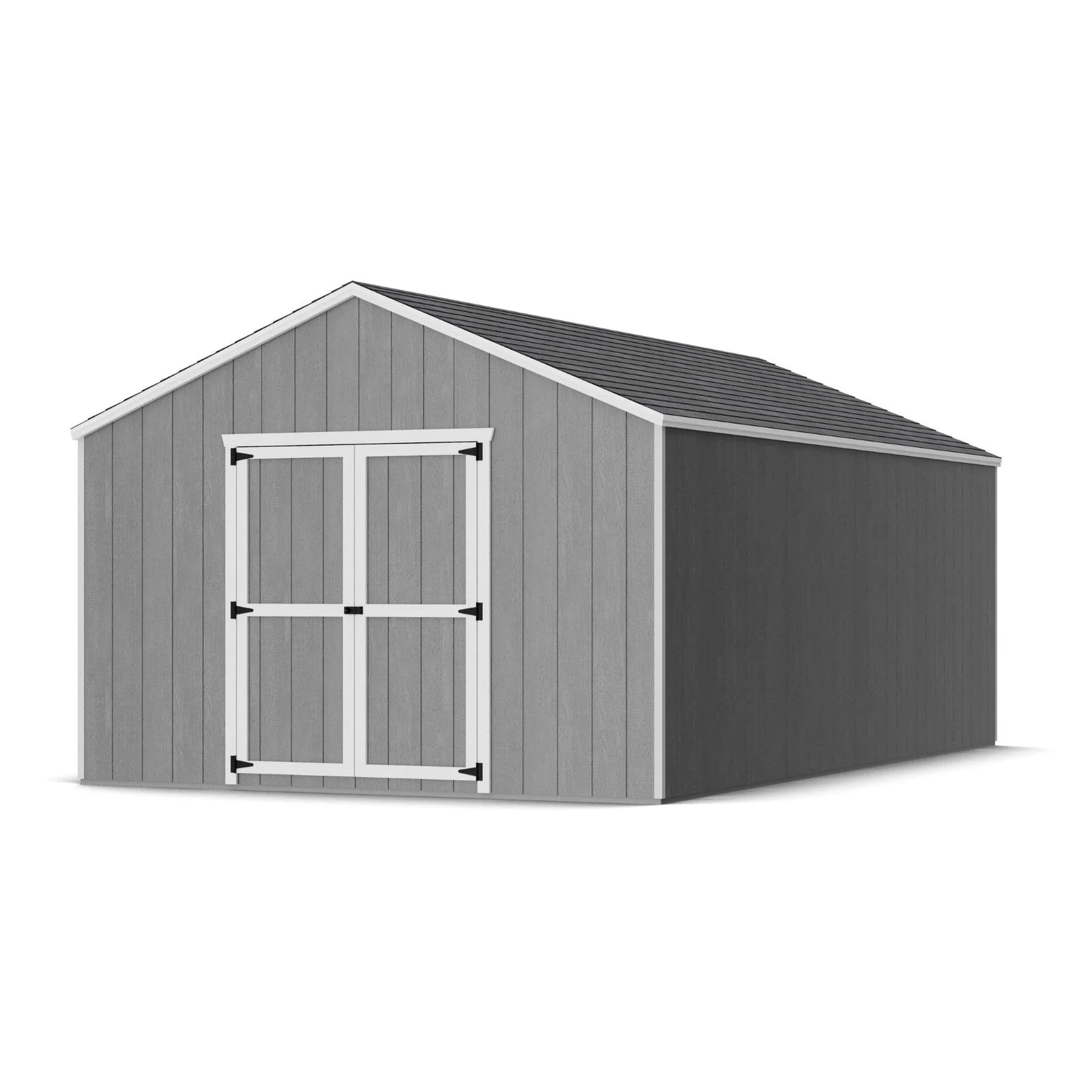 h1-24 Little Cottage Co Value Gable Wood Shed Kits - Image 1