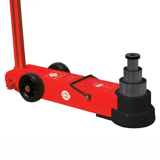 o1-20 Esco Equipment ESC10771 – Jackit 50 Ton 3 Stage Air-Hydraulic Jacks – Yellow - Image 1