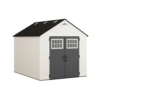 p1-23 Suncast Tremont 8 ft. x 10 ft. Storage Shed with Floors – Ice Cube|BMS8125 - Image 1