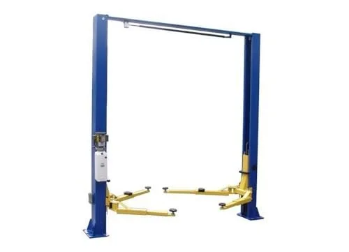 r1-19 Tuxedo Distributors TP9KACX Two Post Lifts Clear Floor Lift – Asymmetric – 9000 LB - Image 1