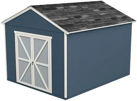 w1-23 Handy Home Products Rookwood 10×12 Do-It-Yourself Wooden Storages Sheds- Does not Include Floor kit, Paint, or Roofing Shingles - Image 1